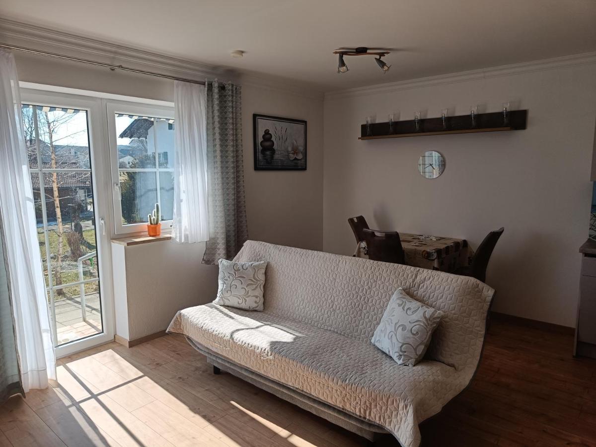 Ferienwohnung Familie Stahl Seeg Buitenkant foto