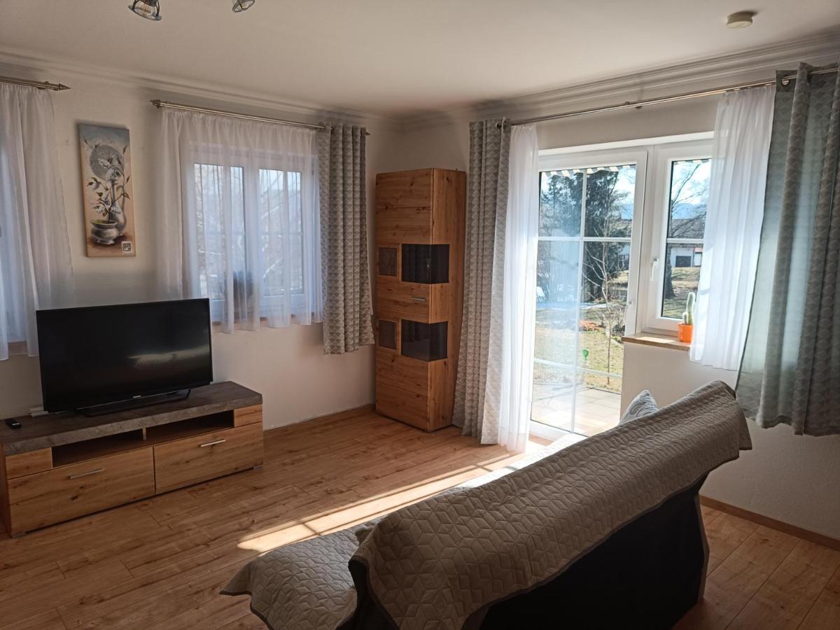 Ferienwohnung Familie Stahl Seeg Buitenkant foto